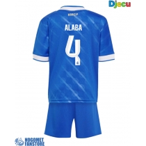 Real Madrid David Alaba #4 Rezervni Dres za djecu 2025-26 Kratak Rukav (+ Kratke hlače)